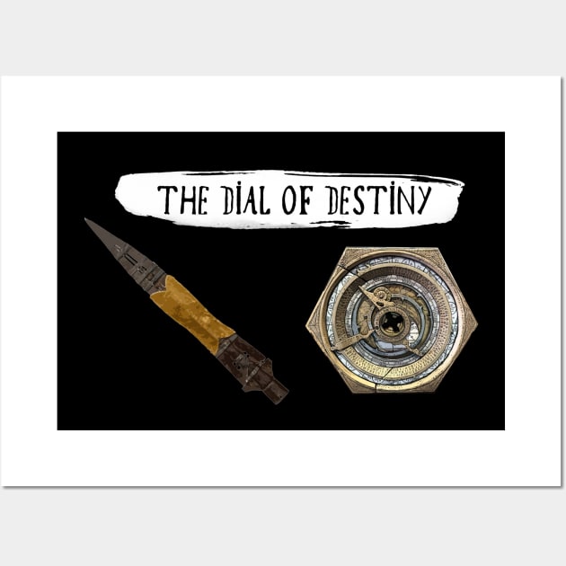 The Dial of Destiny Wall Art by Buff Geeks Art